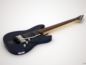 Electric guitar Modelo 3D