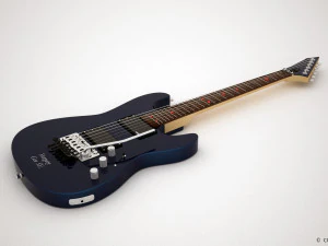 Electric guitar 3D Model
