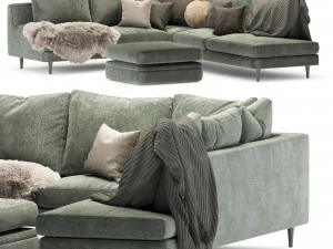 roche bobois green 04 3D Model