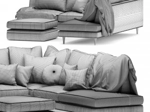 roche bobois green 04 3D Model