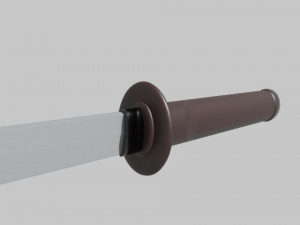 katana 3D-Modell