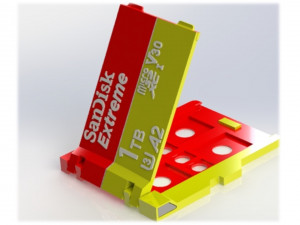 micro sd card holder 3Dプリントモデル