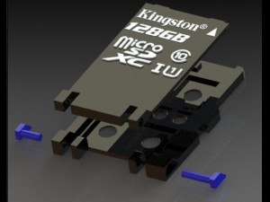 micro sd card holder 3Dプリントモデル