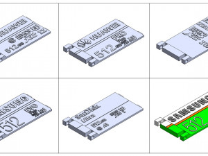 micro sd card holder 3Dプリントモデル