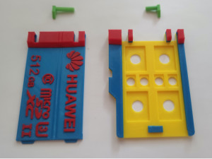 micro sd card holder 3Dプリントモデル