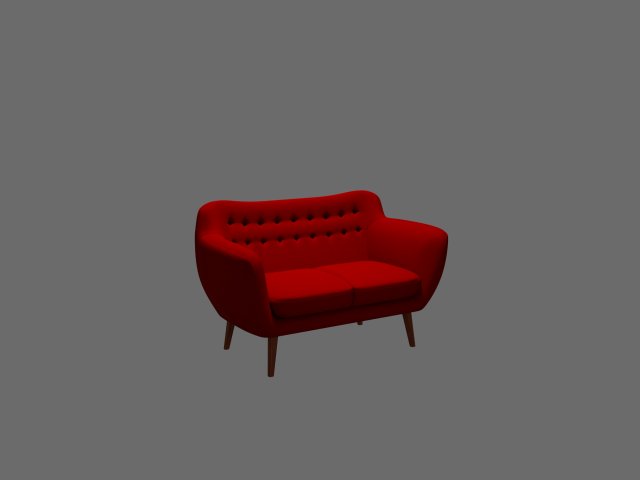 sofa 3D 模型 .c4d .max .obj .3ds .fbx .stl .blend 