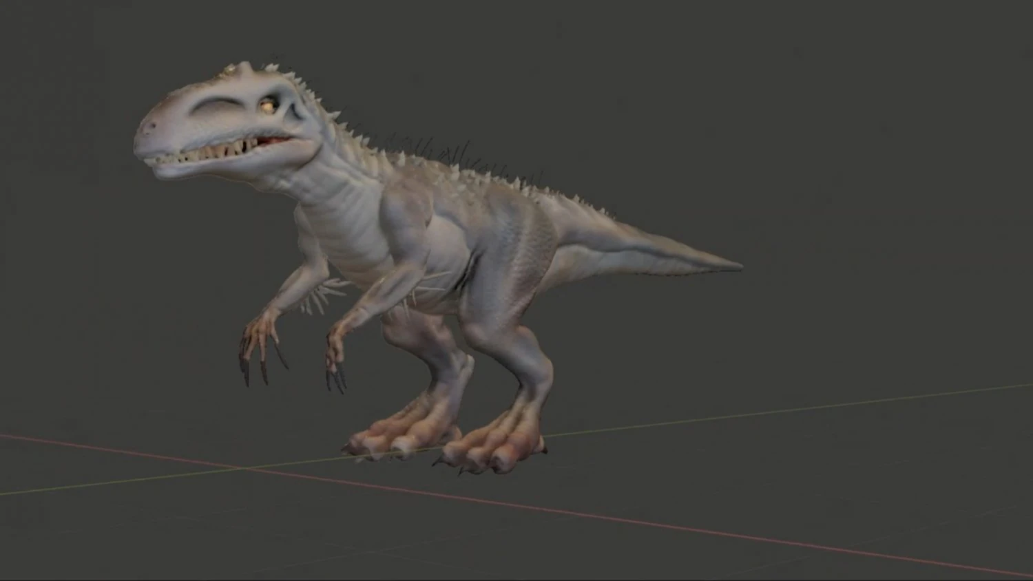 Indonimus rex 3D Model .c4d .max .obj .3ds .fbx .stl .blend 