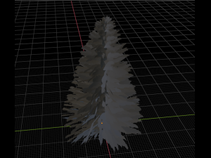 TREE 3D MODEL AR-VR-GAME MIDPOLY Modelo 3D