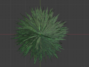 TREE 3D MODEL AR-VR-GAME MIDPOLY Modelo 3D