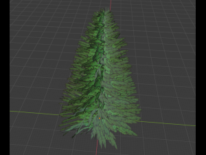 TREE 3D MODEL AR-VR-GAME MIDPOLY Modelo 3D
