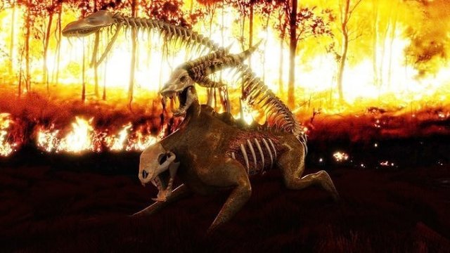 UNDEAD CHIMERA - AR-VR-GAME READY 3D Model .c4d .max .obj .3ds .fbx .stl .blend 