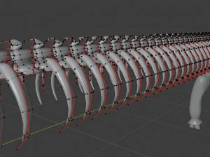 UNDEAD CHIMERA - AR-VR-GAME READY 3D Model