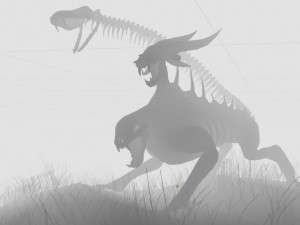 UNDEAD CHIMERA - AR-VR-GAME READY 3D Model