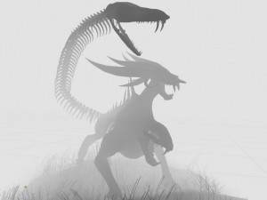 UNDEAD CHIMERA - AR-VR-GAME READY 3D Model
