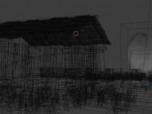 OLD WOODEN TENT 3D मॉडल