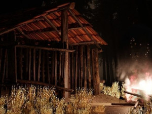 OLD WOODEN TENT 3D मॉडल