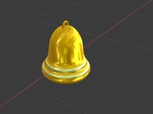 CHRISTMAS BELLS Modello 3D