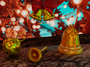 CHRISTMAS BELLS Modello 3D