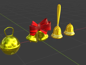 WEIHNACHTSGLOCKEN 3D Modell