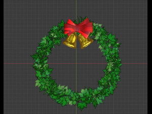 CHRISTMAS WREATH-RING 3D Модель