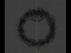 CHRISTMAS WREATH-RING 3D Модель