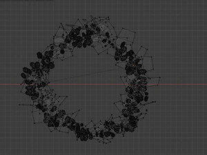 CHRISTMAS WREATH-RING 3D Модель