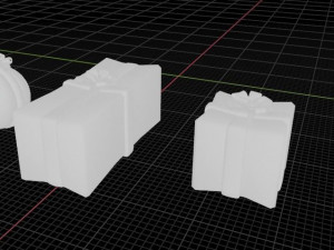 GIFT - THREE DIFFERENT DESIGNS 3D-Modell