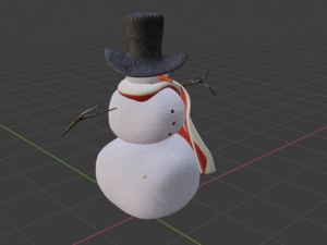 SNOWMAN 3D Model
