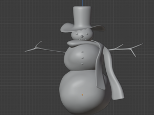 SNOWMAN 3D Model