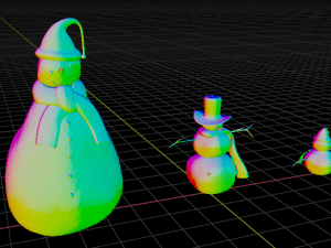 SNOWMAN 3D Model