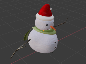 SNOWMAN 3D Model