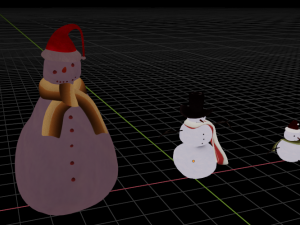 SNOWMAN 3D Model
