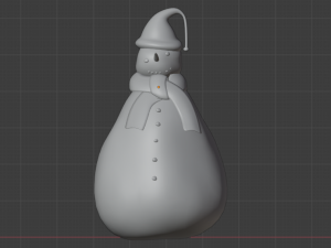 SNOWMAN 3D Model