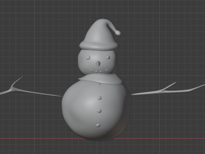 SNOWMAN 3D Model