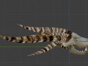 CR&Acirc;NE DE D&Eacute;MON Modèle 3D