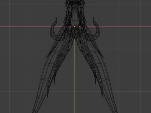 CR&Acirc;NE DE D&Eacute;MON Modèle 3D
