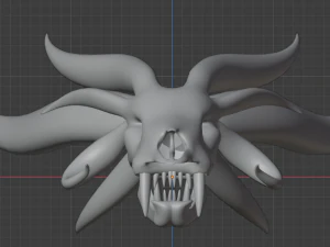 CR&Acirc;NE DE D&Eacute;MON Modèle 3D