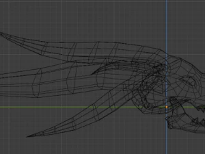 CR&Acirc;NE DE D&Eacute;MON Modèle 3D