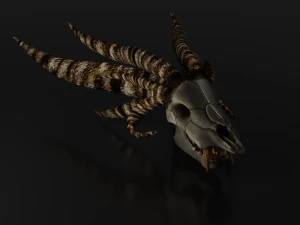 CR&Acirc;NE DE D&Eacute;MON Modèle 3D