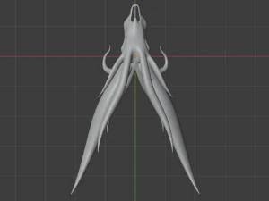 CR&Acirc;NE DE D&Eacute;MON Modèle 3D