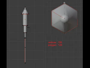 ROCKET FIRECRACKERS - INDIAN FIRECRACKER 3D Model