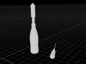 ROCKET FIRECRACKERS - INDIAN FIRECRACKER 3D Model