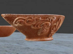 Oil Lamp - INDIAN DIYA 3D Model