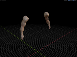 ARMS 3D MODEL - AR - VR - GAME READY 3D Model