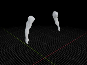 ARMS 3D MODEL - AR - VR - GAME READY 3D Model