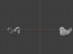 ARMS 3D MODEL - AR - VR - GAME READY 3D Model