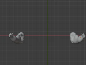 ARMS 3D MODEL - AR - VR - GAME READY 3D Model