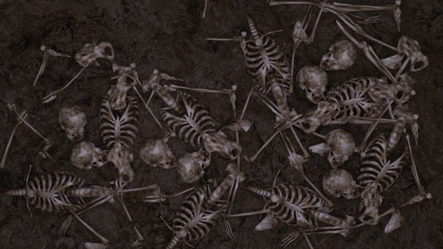 SKELETON 3D MODELS - AR - VR - GAME READY 3D Model .c4d .max .obj .3ds .fbx .stl .blend 