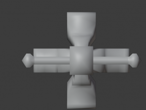 MANNEQUIN 3D MODEL - AR - VR - GAME READY Low-poly 3D 모델