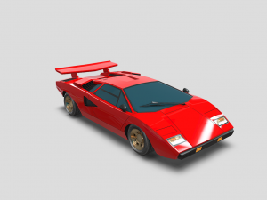 lambo 3D Model